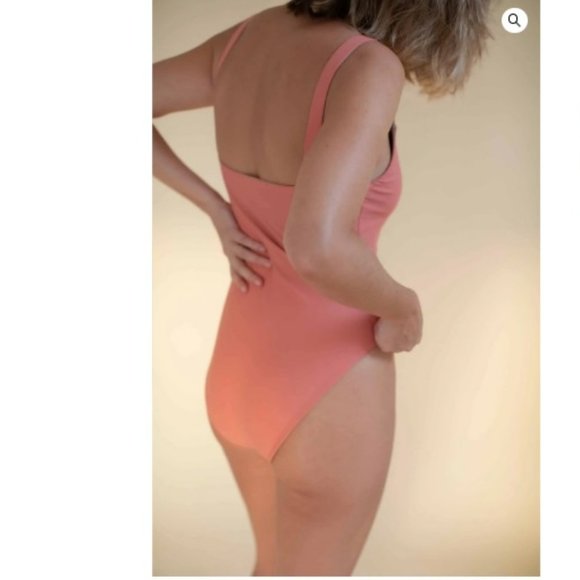 NWT Ina Minimalist Bathing Suit The Bay Maillot S - Picture 4 of 16